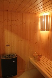 How about a relaxing sauna